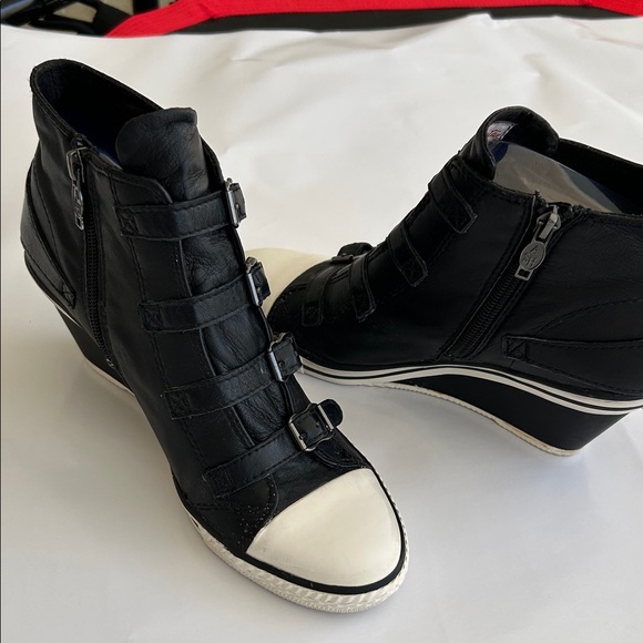 ASH Leather High-Top Women's Shoes - Picture 4 of 6